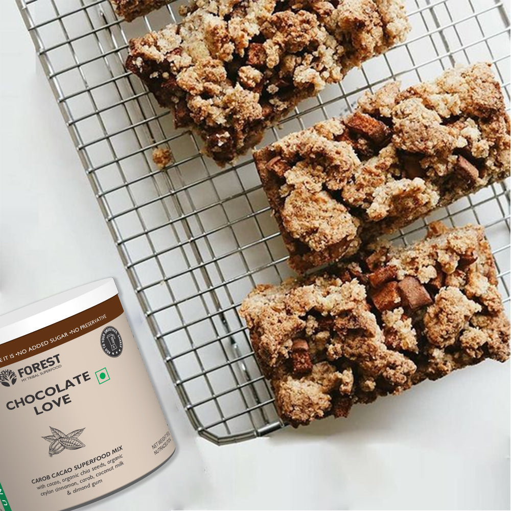 SPICED PEAR. CRUMBLE BARS