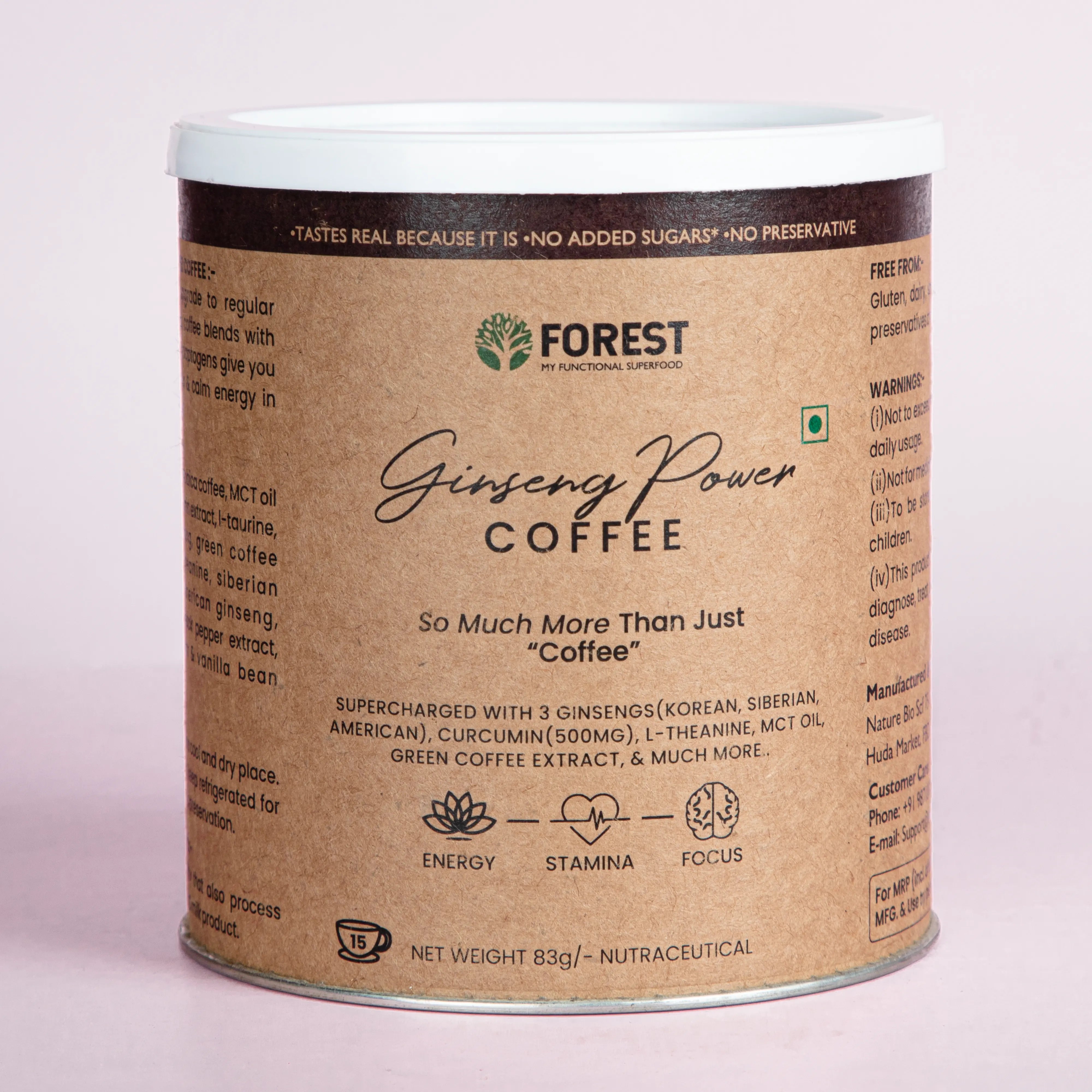 Ginseng Power Coffee Unleash Your Energy