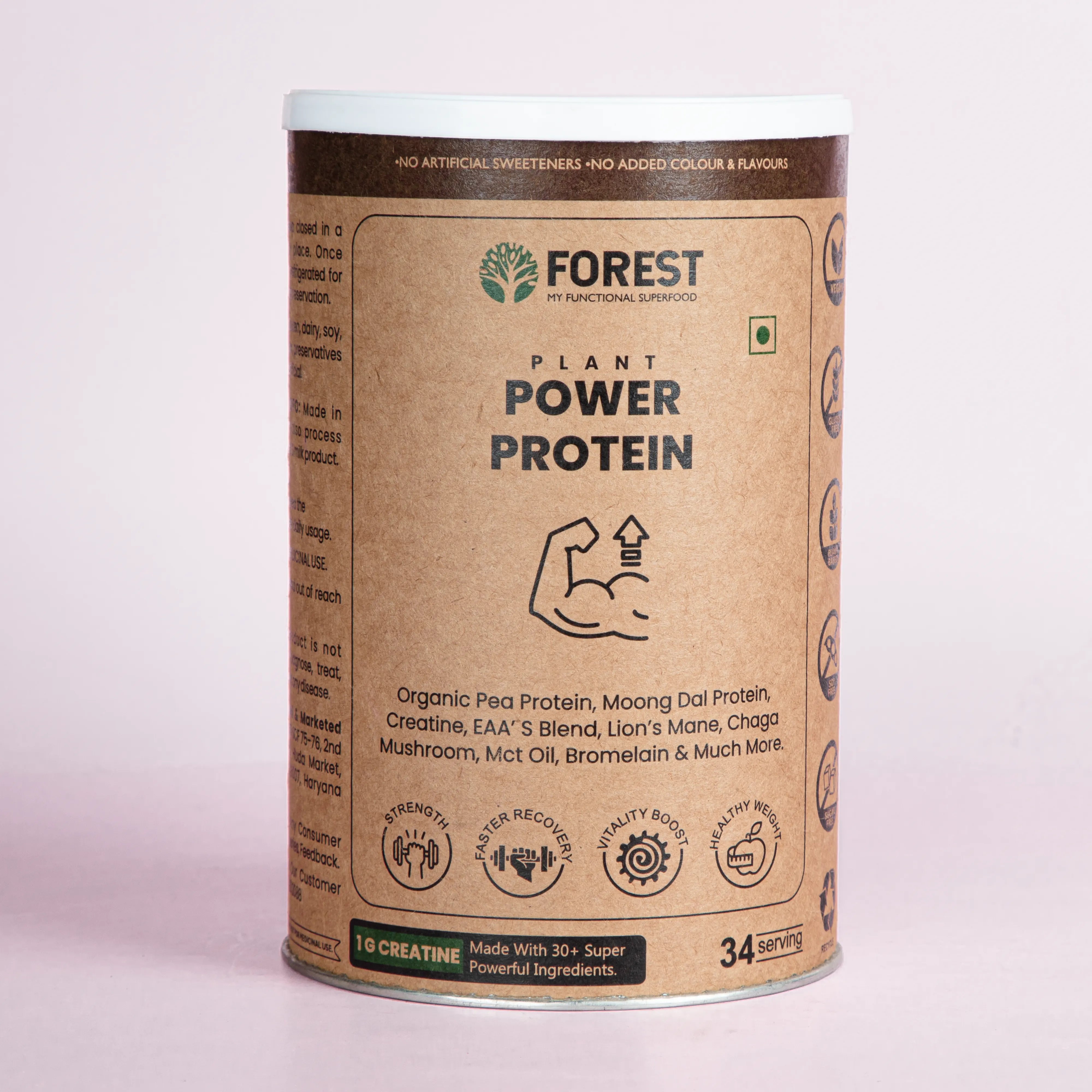 Forest Plant Power Protein Powder Fuel Your Body Naturally