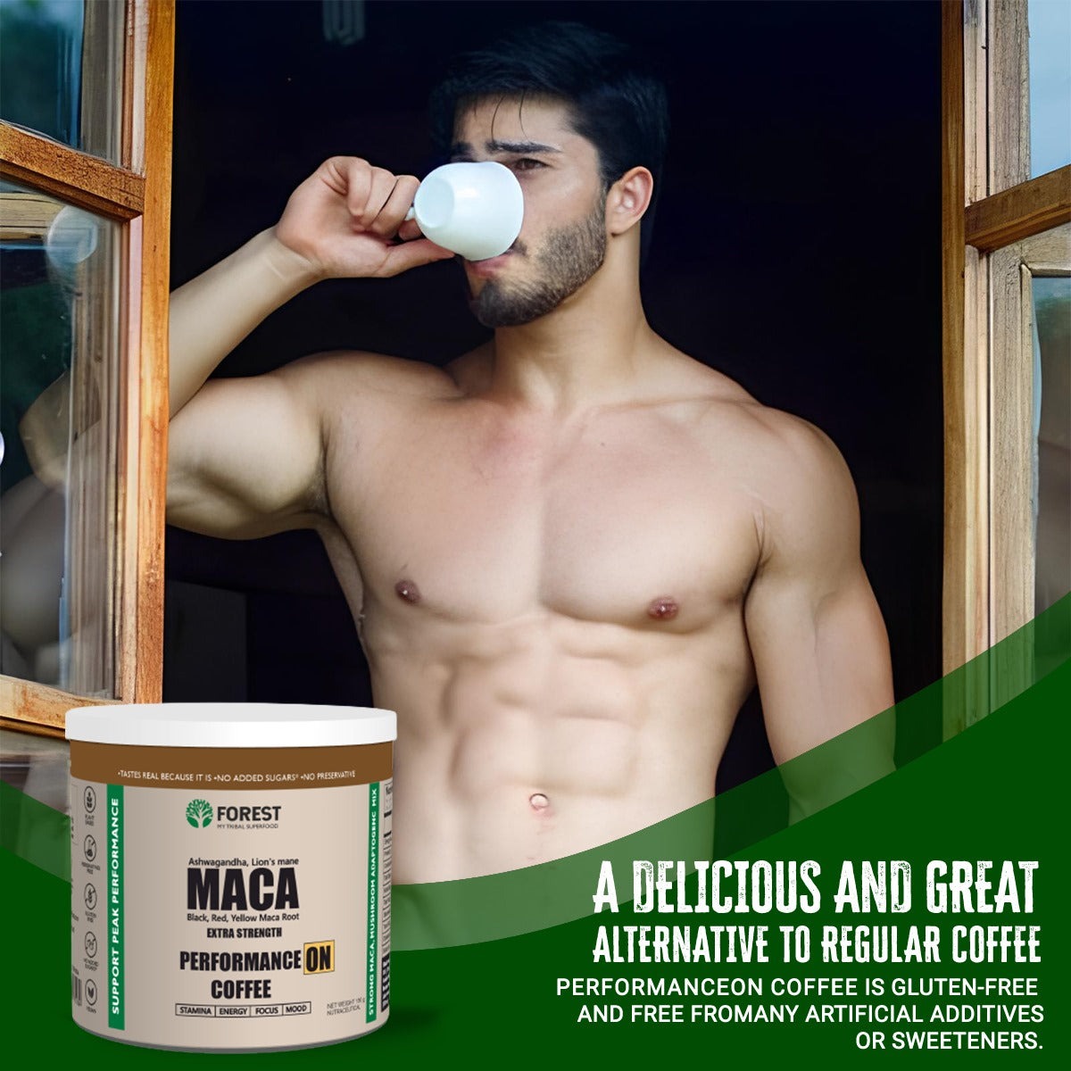 Forest Instant Maca Coffee for Men and Women
