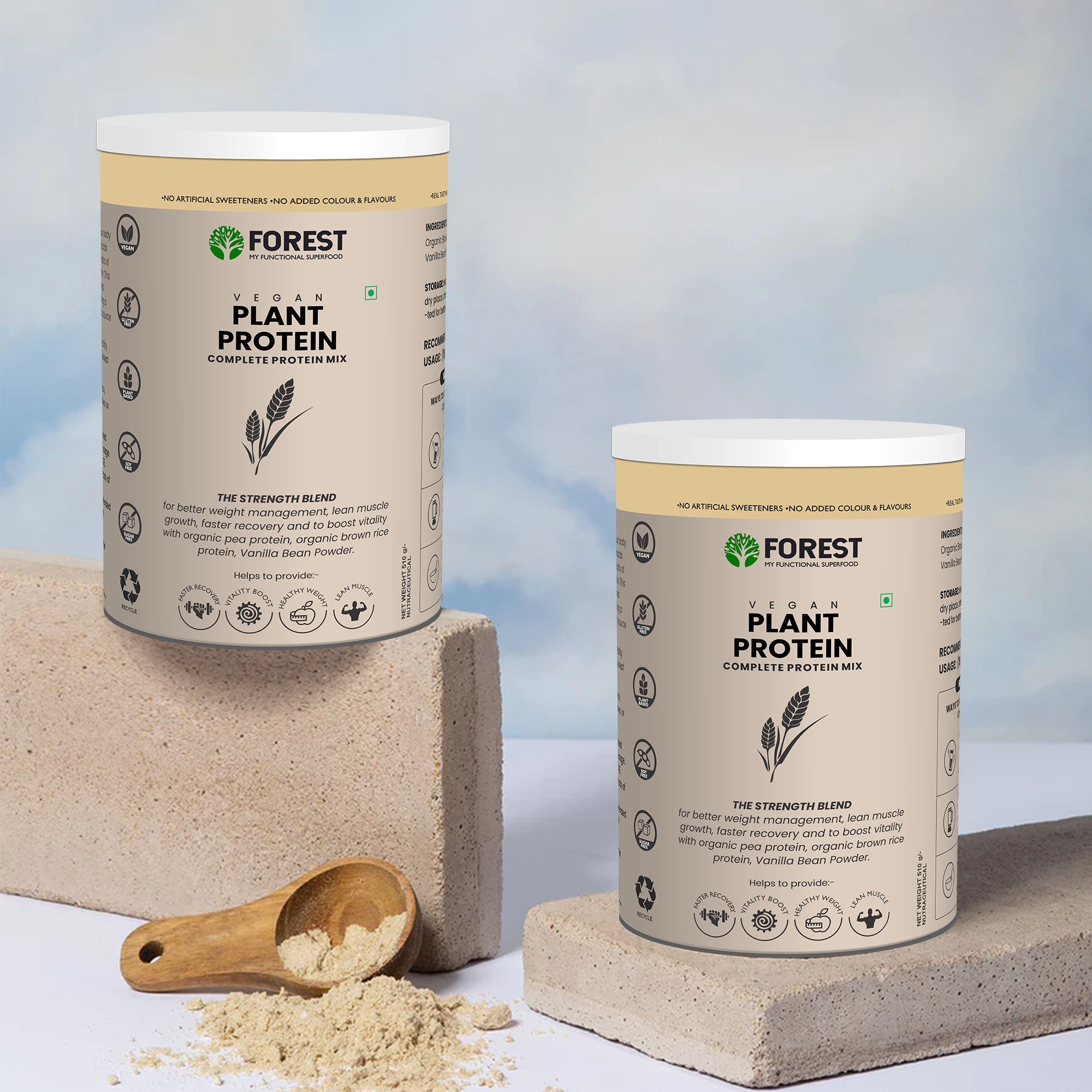 Forest Vegan Plant Protein Powder – Fuel Your Body Naturally