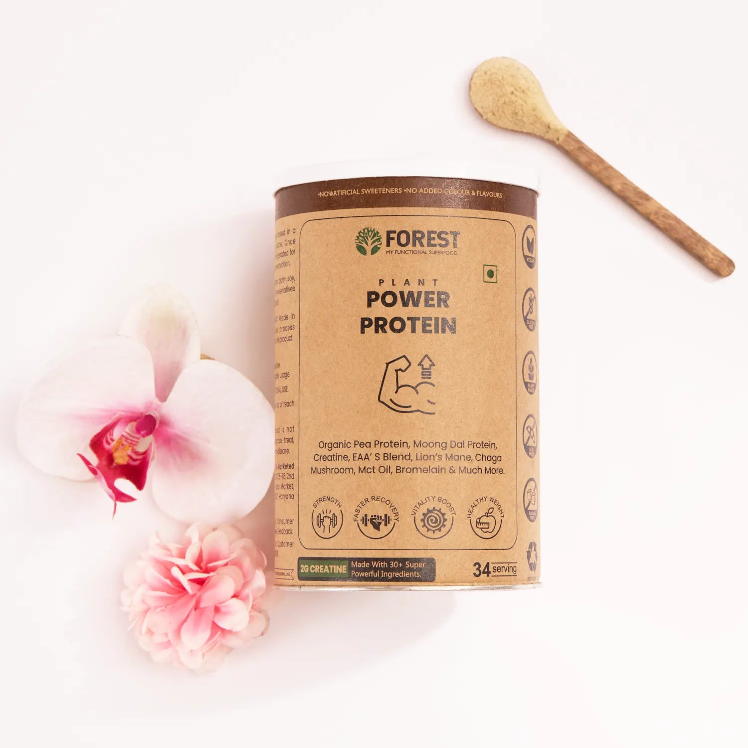 Forest Plant Power Protein Powder Fuel Your Body Naturally