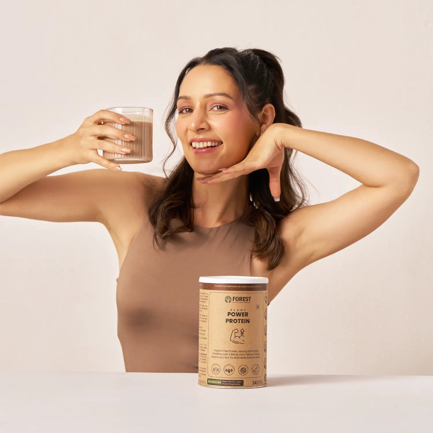Forest Plant Power Protein Powder Fuel Your Body Naturally
