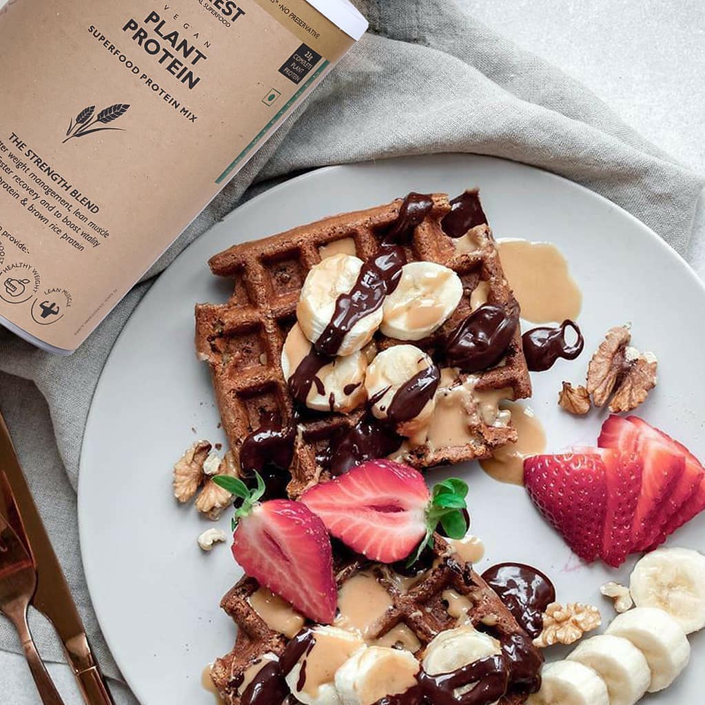 PLANT PROTEIN WAFFLES