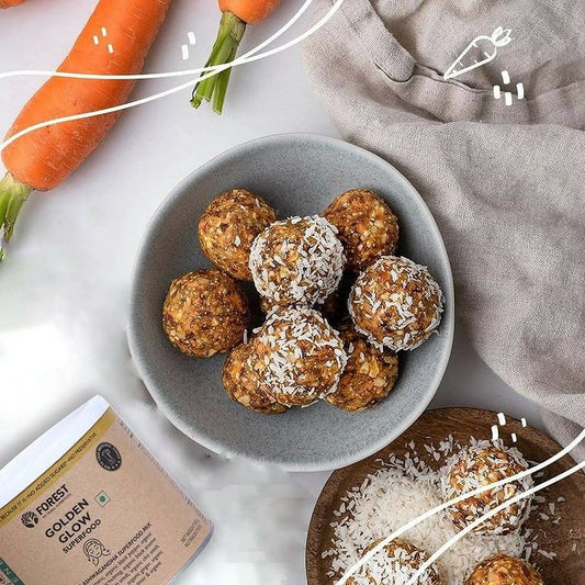 GOLDEN GLOW ENERGY BALLS INGREDIENTS