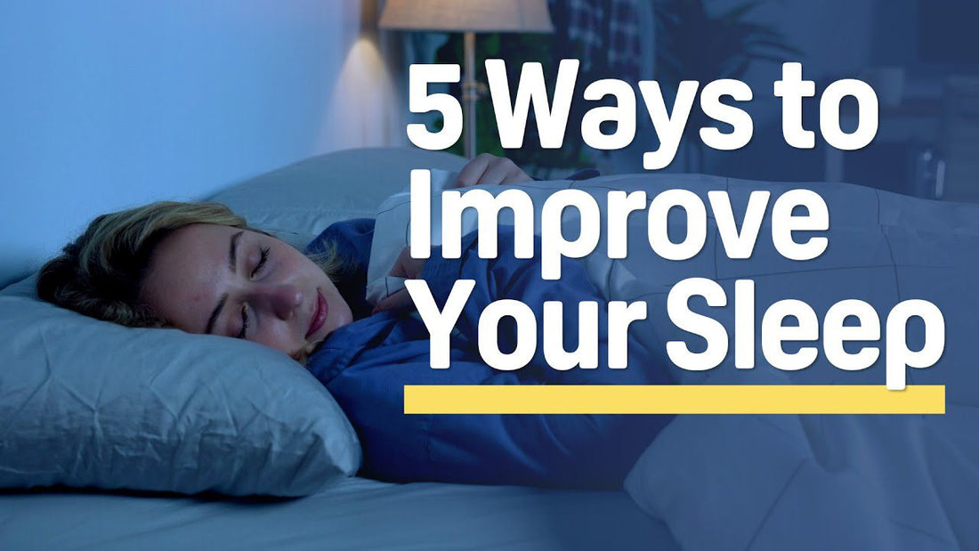 5 Natural ways to improve your sleep