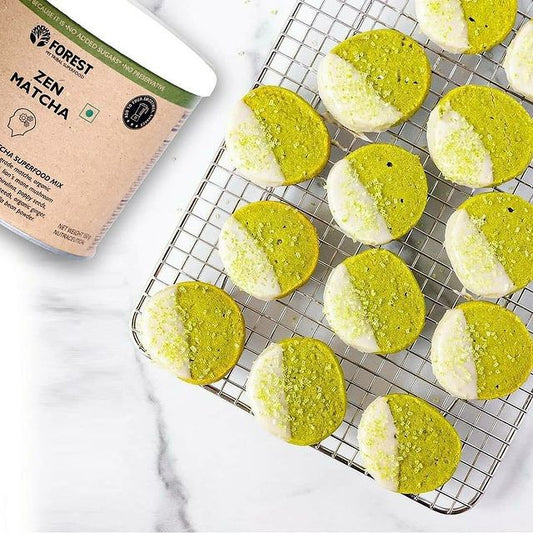 MATCHA SHORTBREAD COOKIES