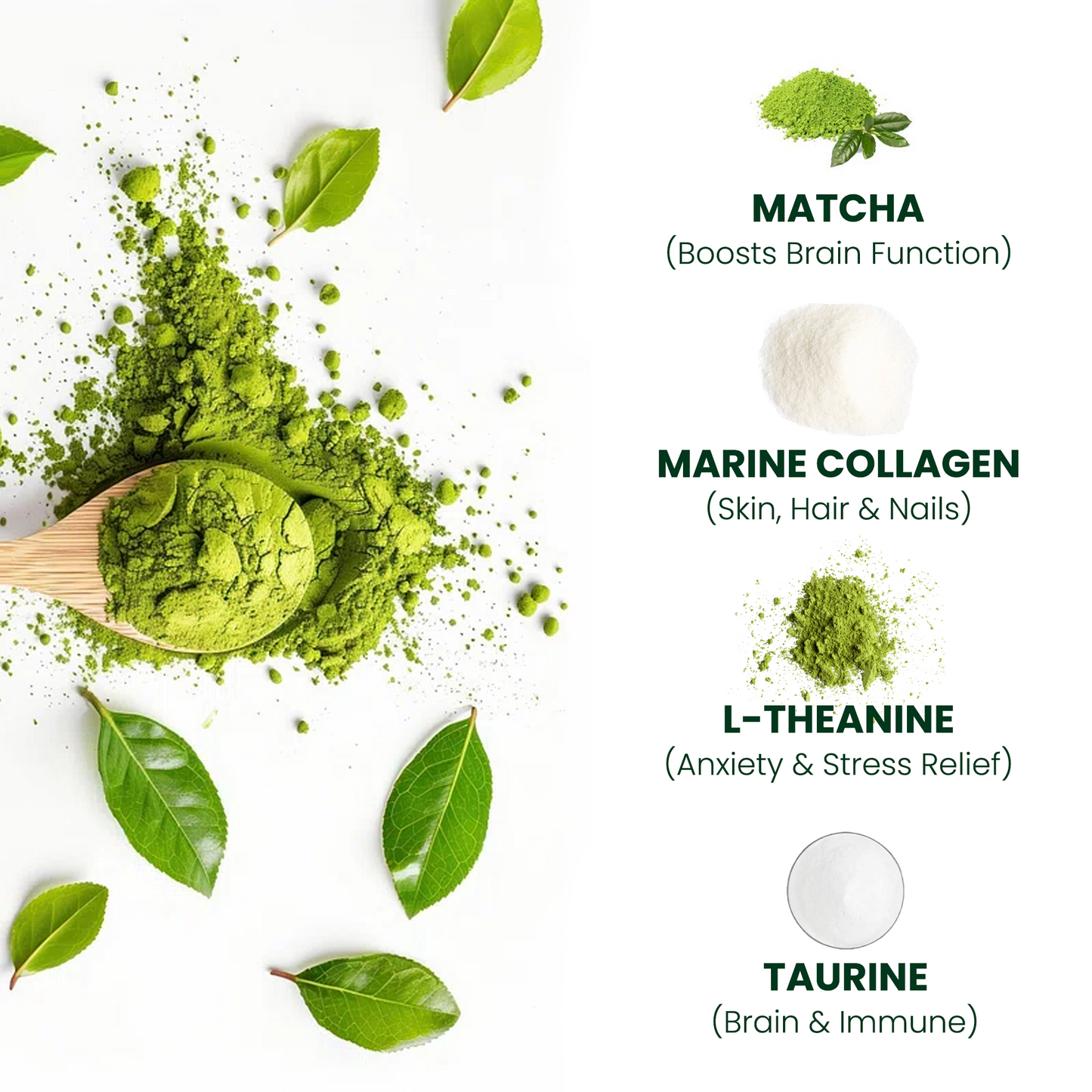 Forest Magic Matcha Collagen+ l 2700 mg Collagen