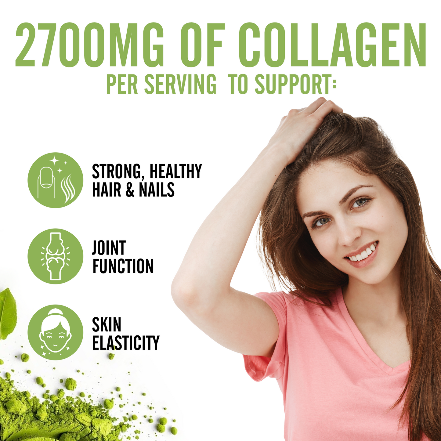 Forest Magic Matcha Collagen+ l 2700 mg Collagen