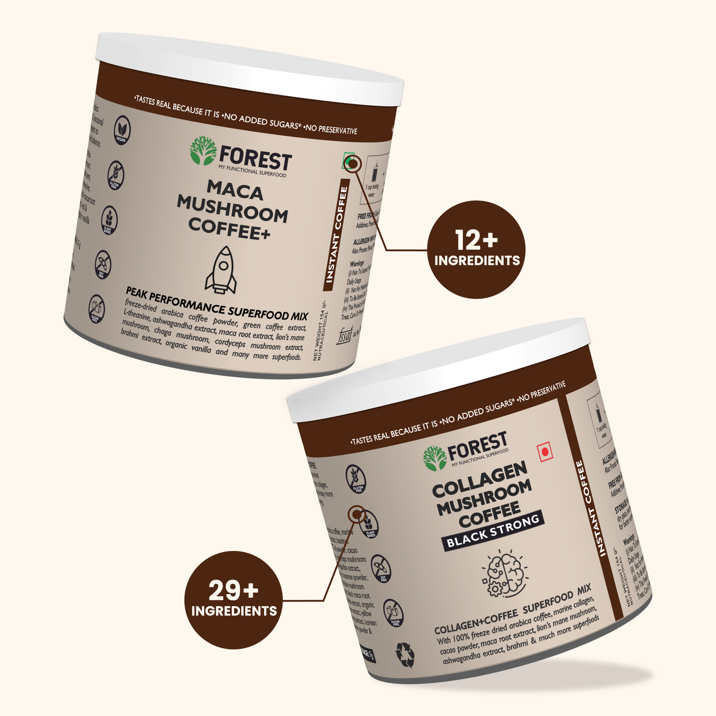 Forest Collagen Mushroom Coffee