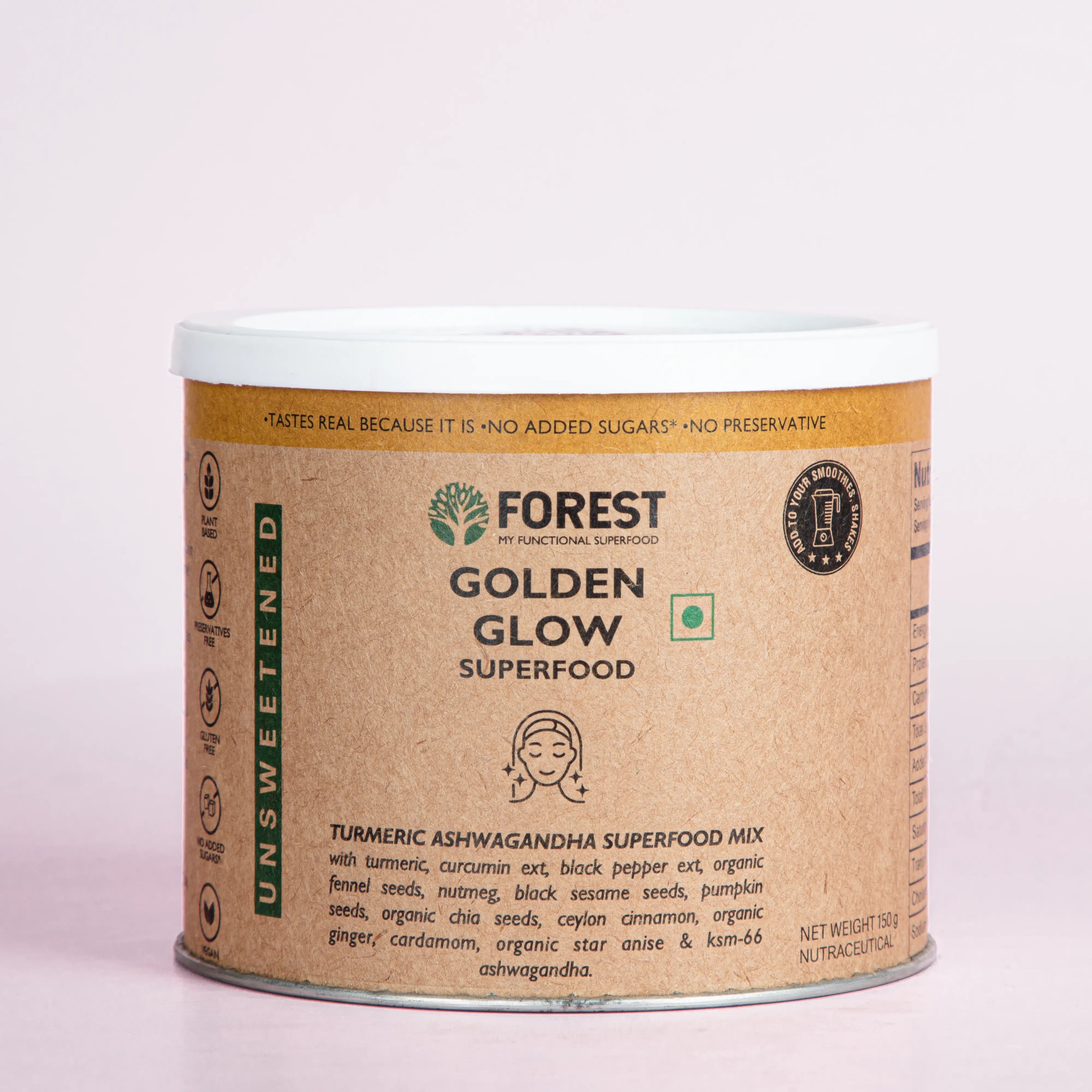 Forest Golden Glow | Turmeric Latte – Radiance in a Cup