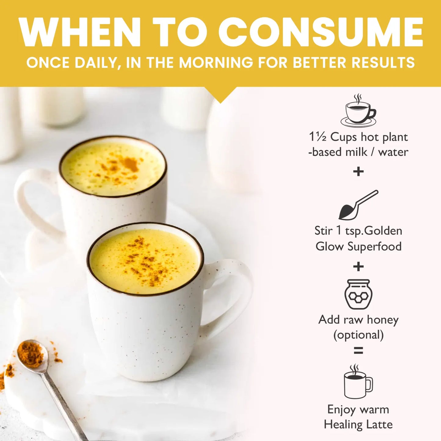 Forest Golden Glow l Turmeric Latte