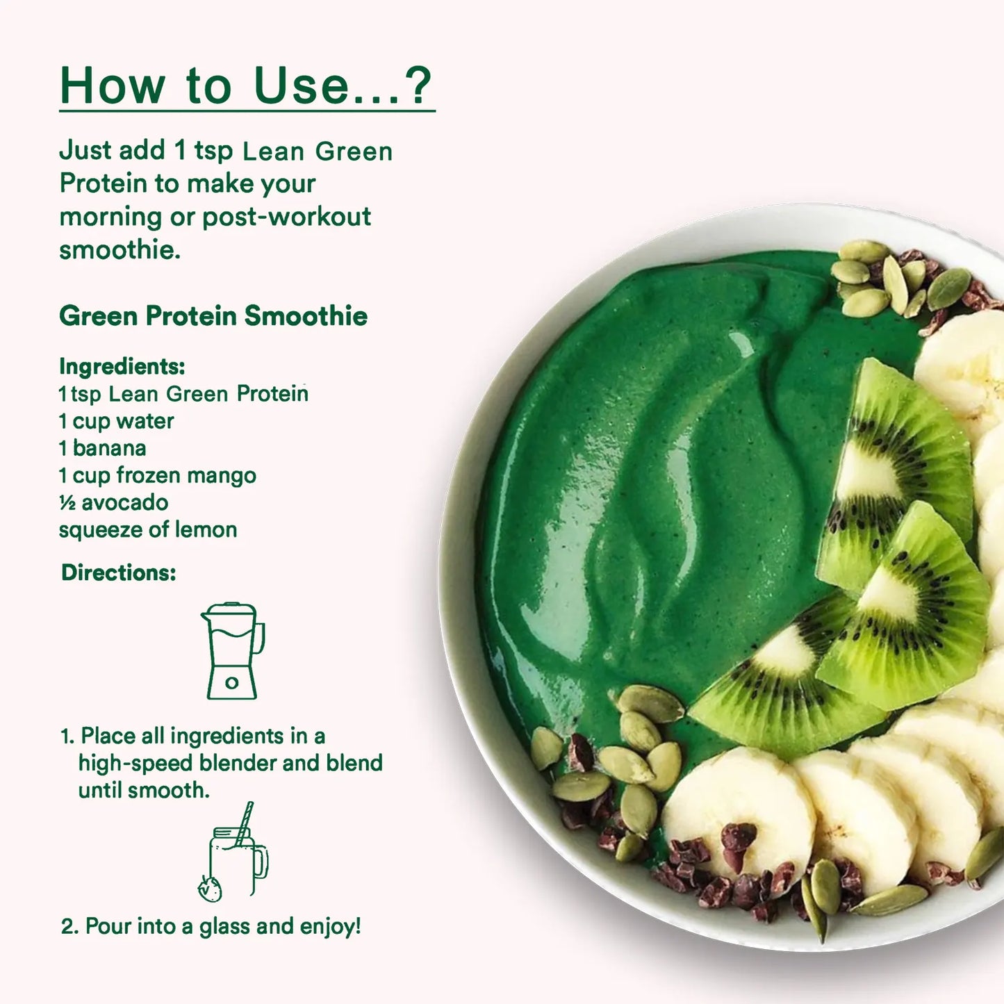 Forest Lean Green Protein Powder