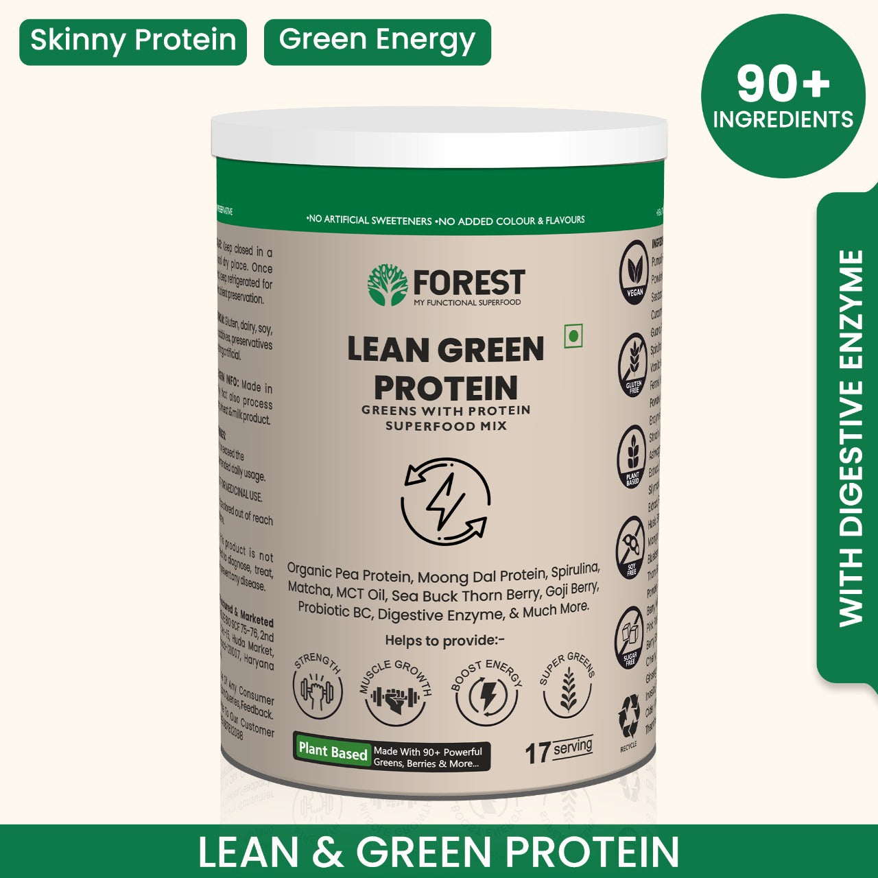 Forest Lean Green Protein Powder