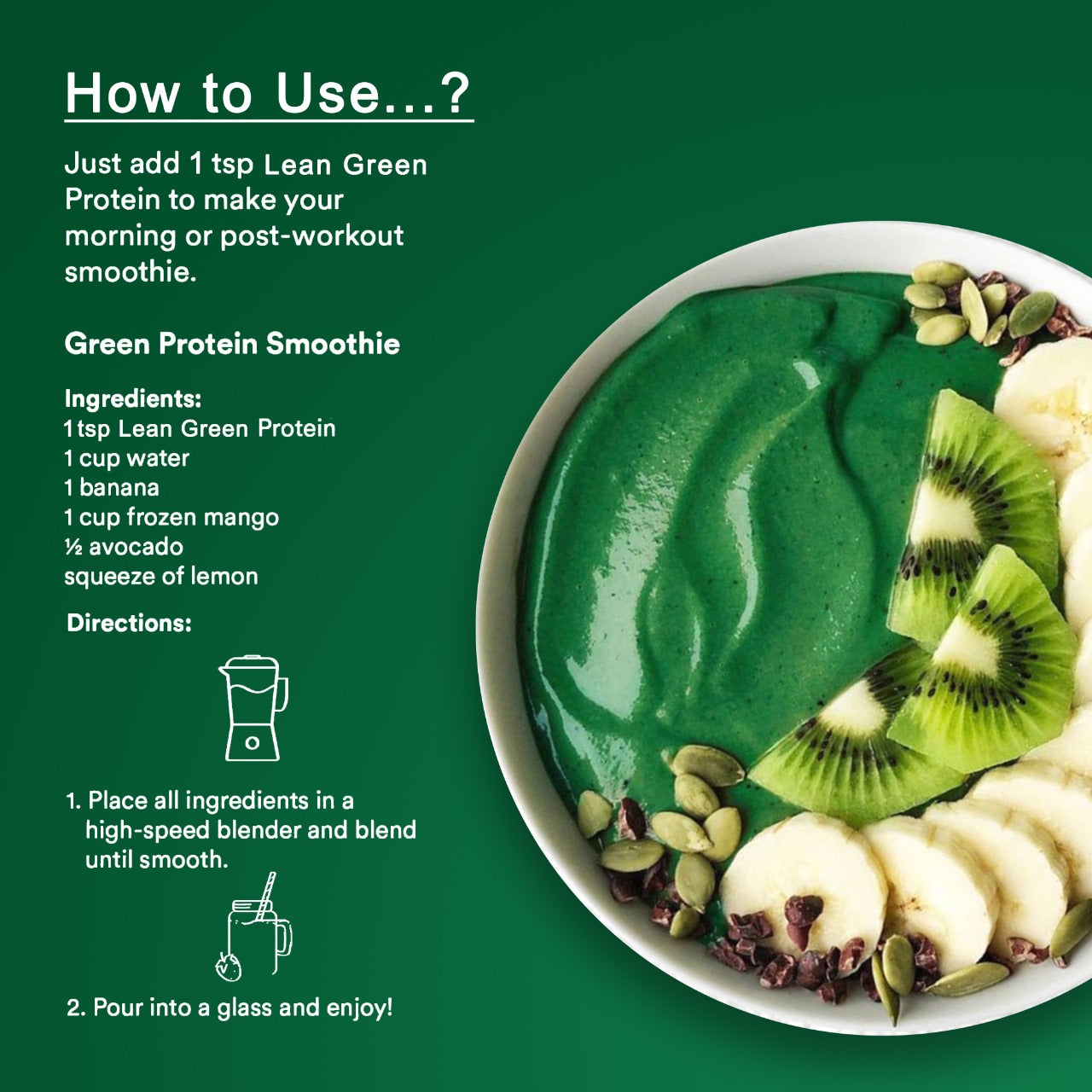 Forest Lean Green Protein Powder