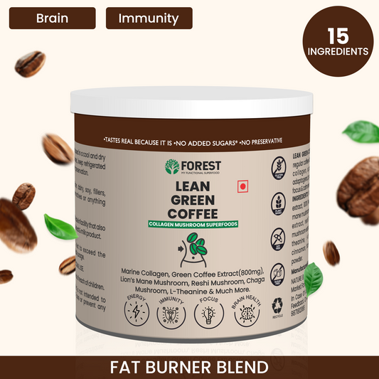 Forest Lean Green Coffee 3420MG Collagen.