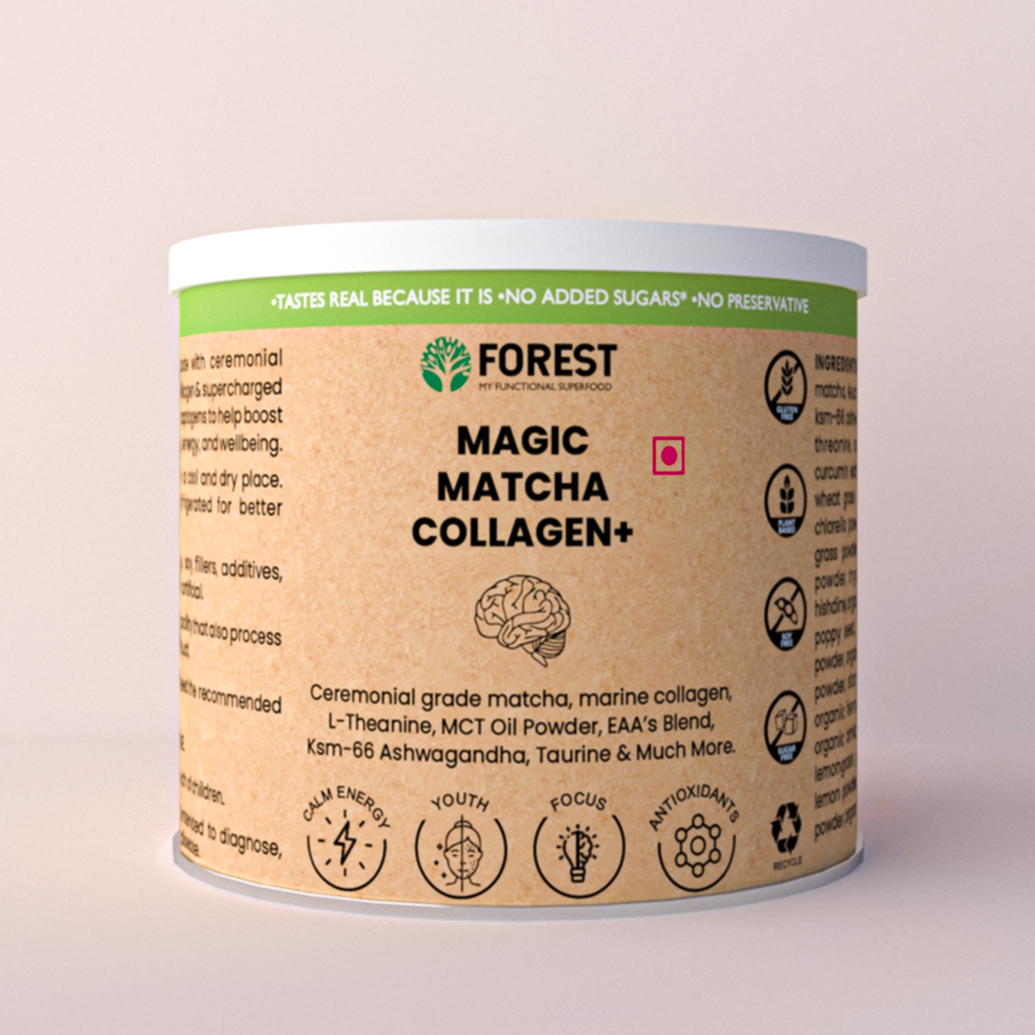 Forest Magic Matcha Collagen+ l 2700 mg Collagen