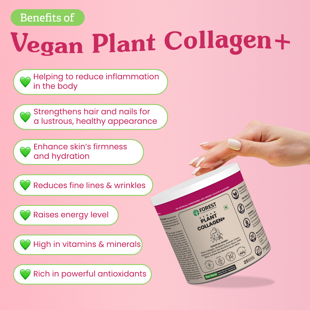 Forest Vegan Plant Collagen+ Powder