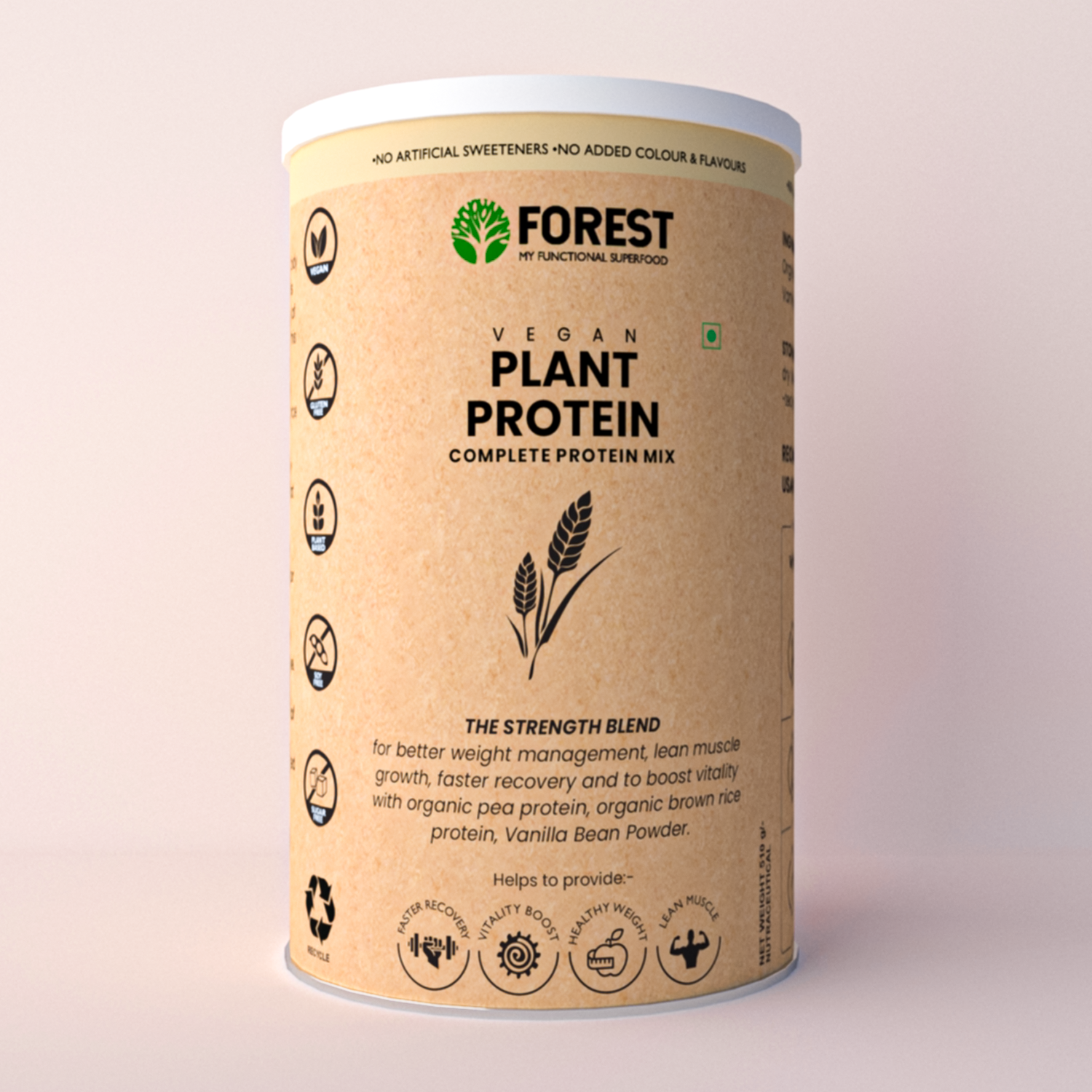 Forest Vegan Plant Protein Powder – Fuel Your Body Naturally