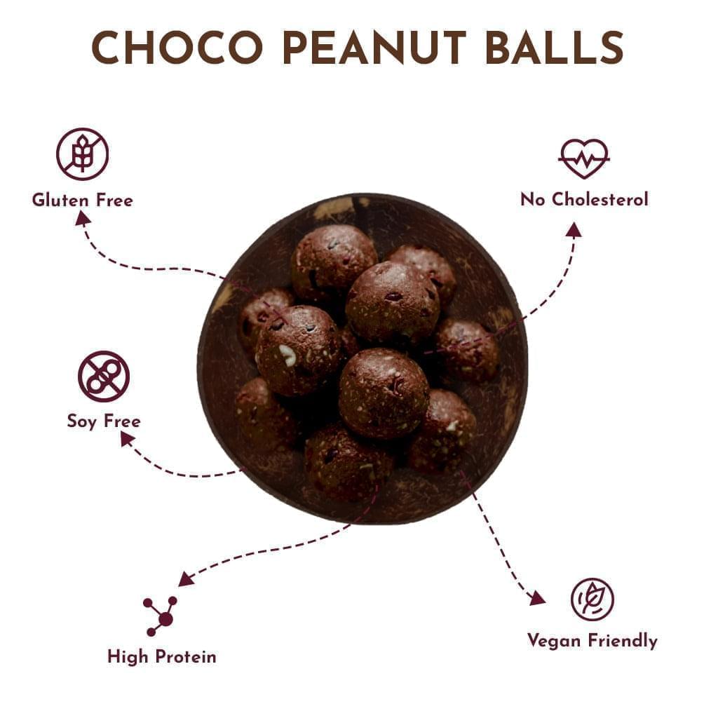 Choco Peanut Balls Pack of 21 Ballls