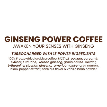 Ginseng Power Coffee – Unleash Your Energy