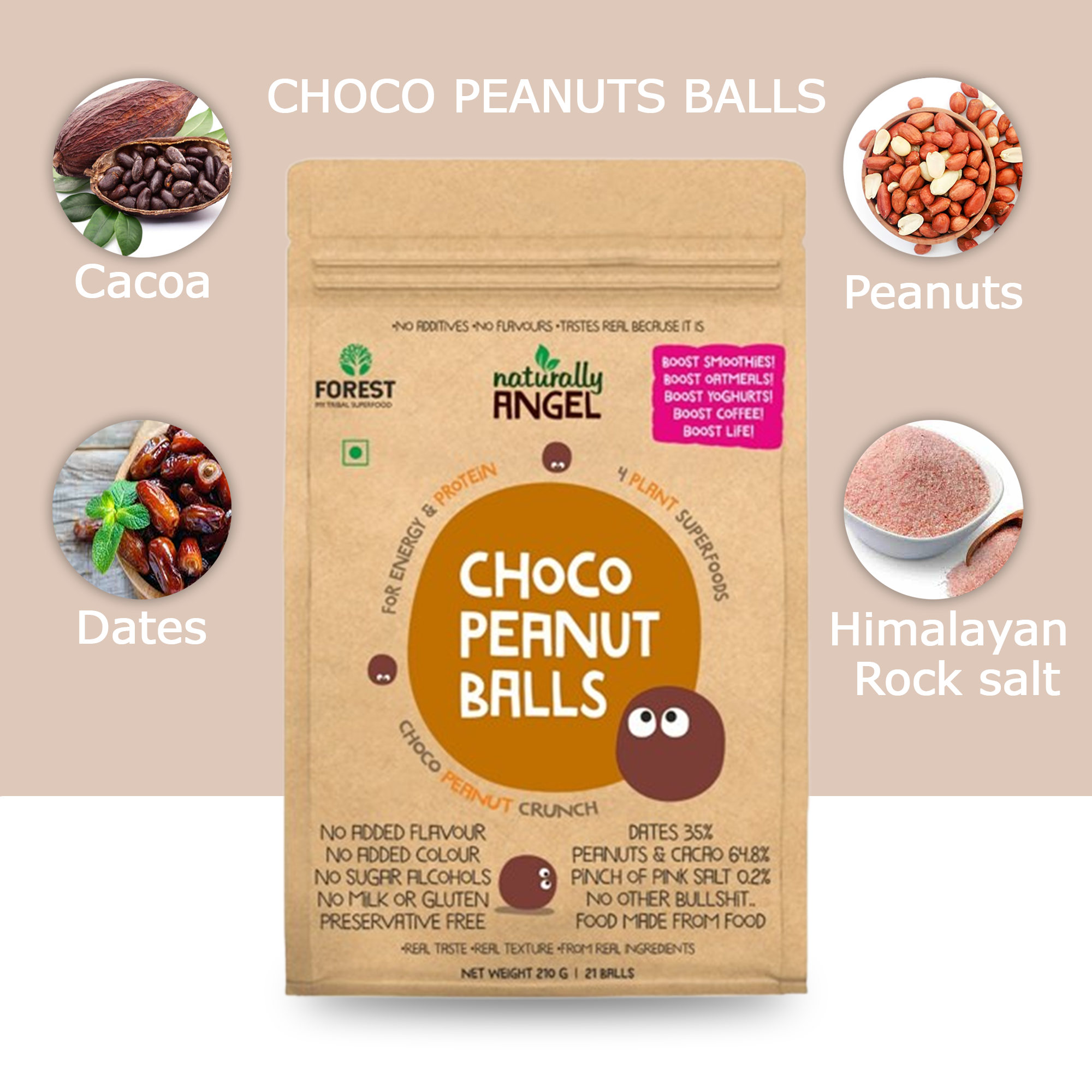 Choco Peanut Balls – A Guilt-Free Indulgence