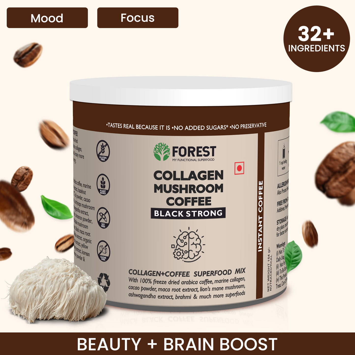 Forest Collagen Mushroom Coffee