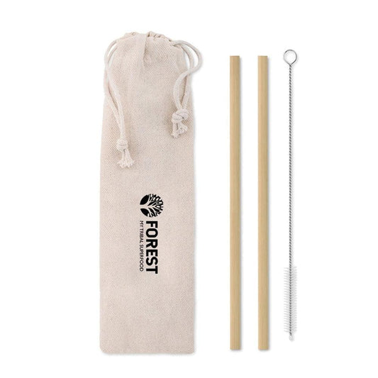 Forest Bamboo Straw Kit