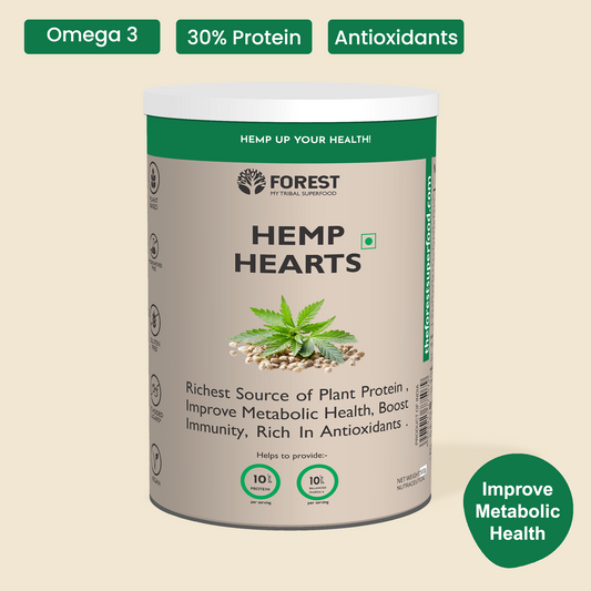 Hemp Hearts - 100% pure hemp hulled seeds