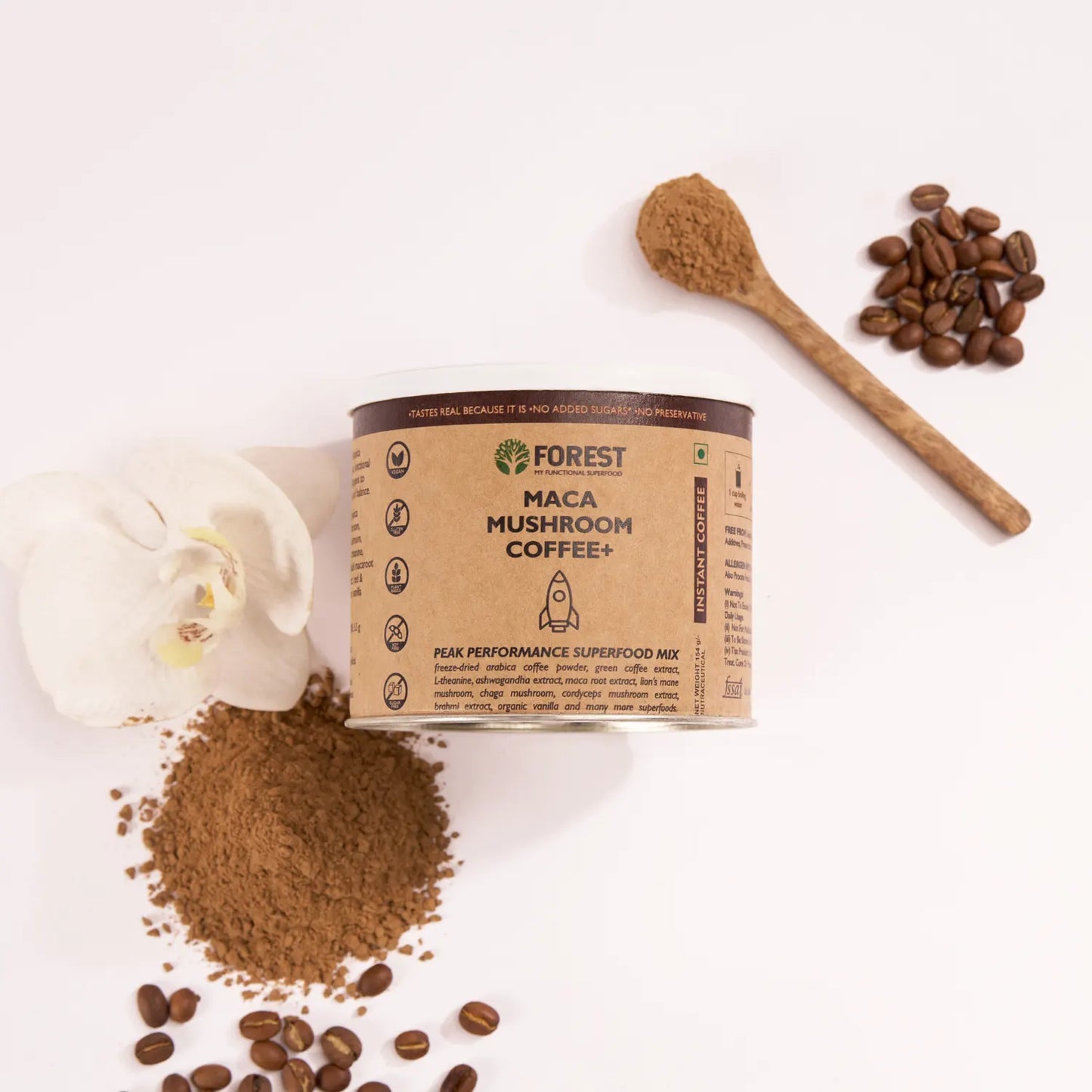 Forest Maca Mushroom Coffee+ | Focus & Clarity