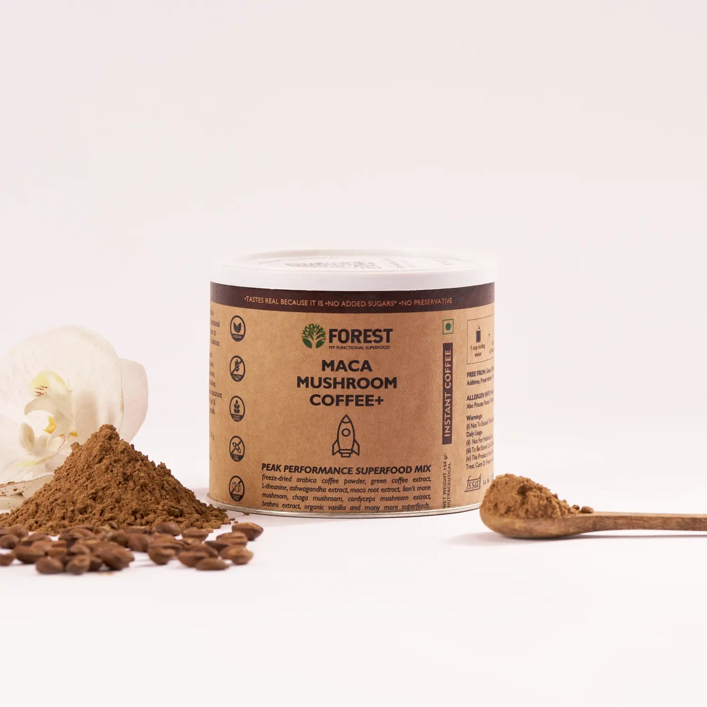 Forest Maca Mushroom Coffee+ | Focus & Clarity