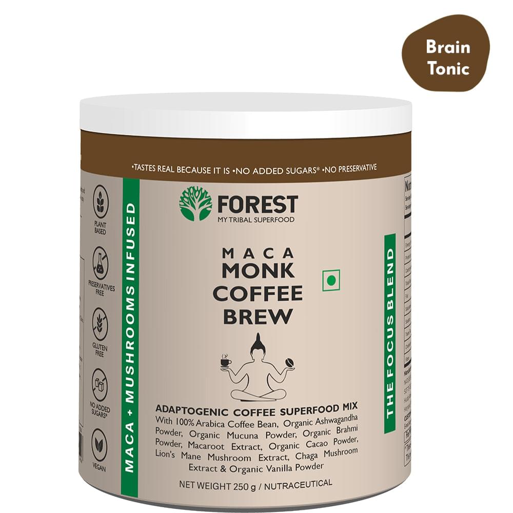 Maca Monk Coffee Brew - Forest superfood