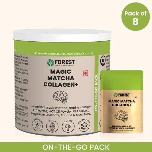 Forest Magic Matcha Collagen+ (On The Go!)