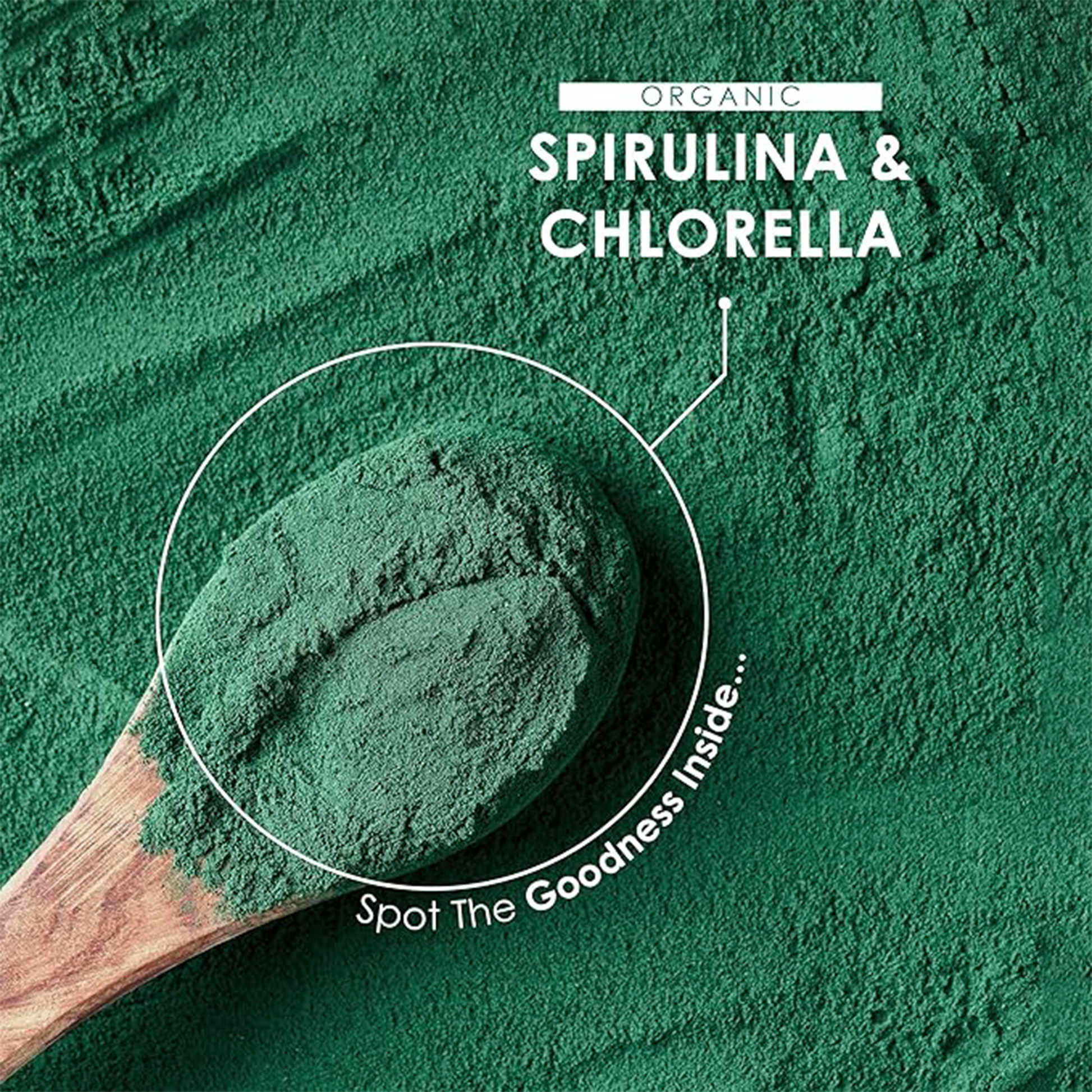 Spirulina + Chlorella powder