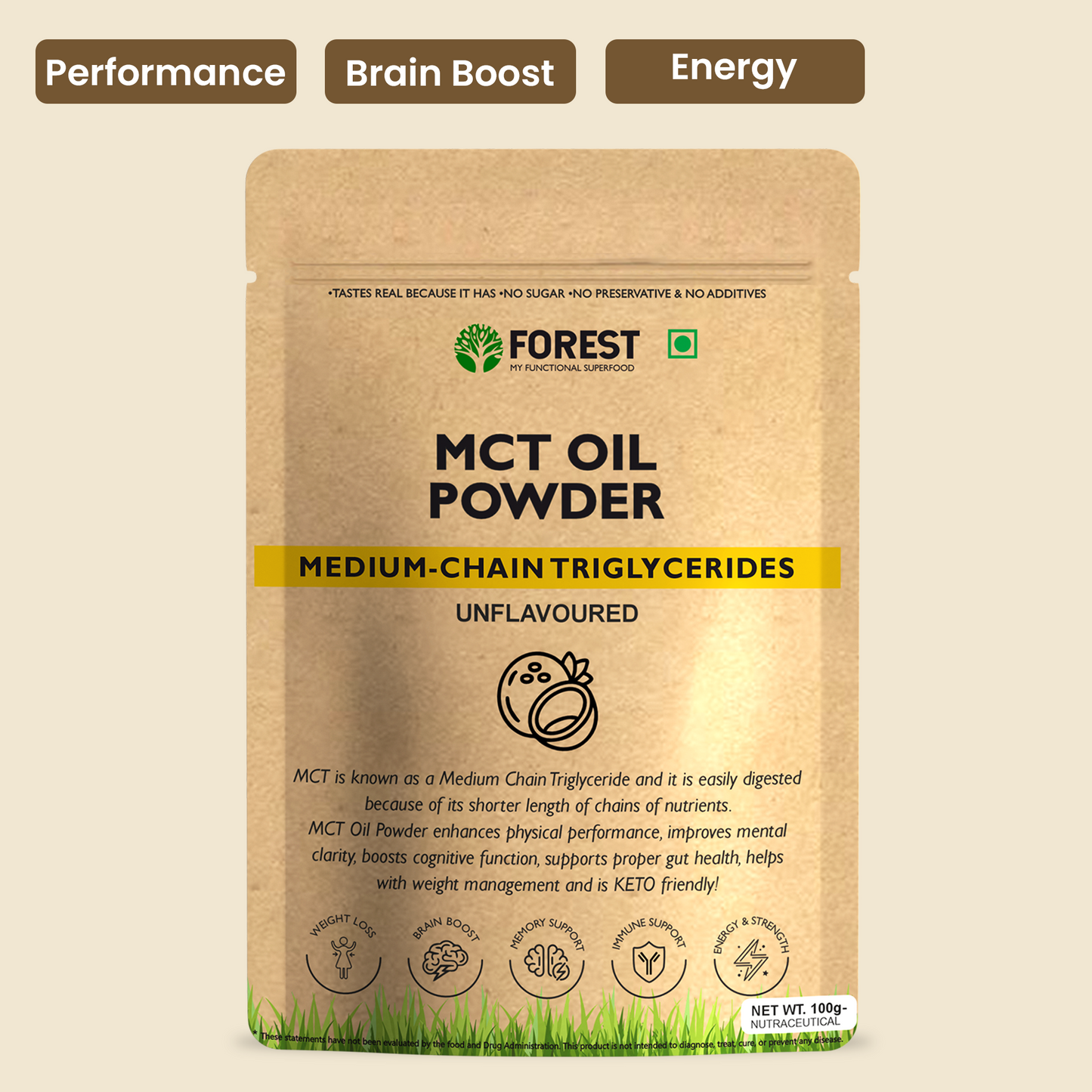 Forest MCT Oil Powder   ‎