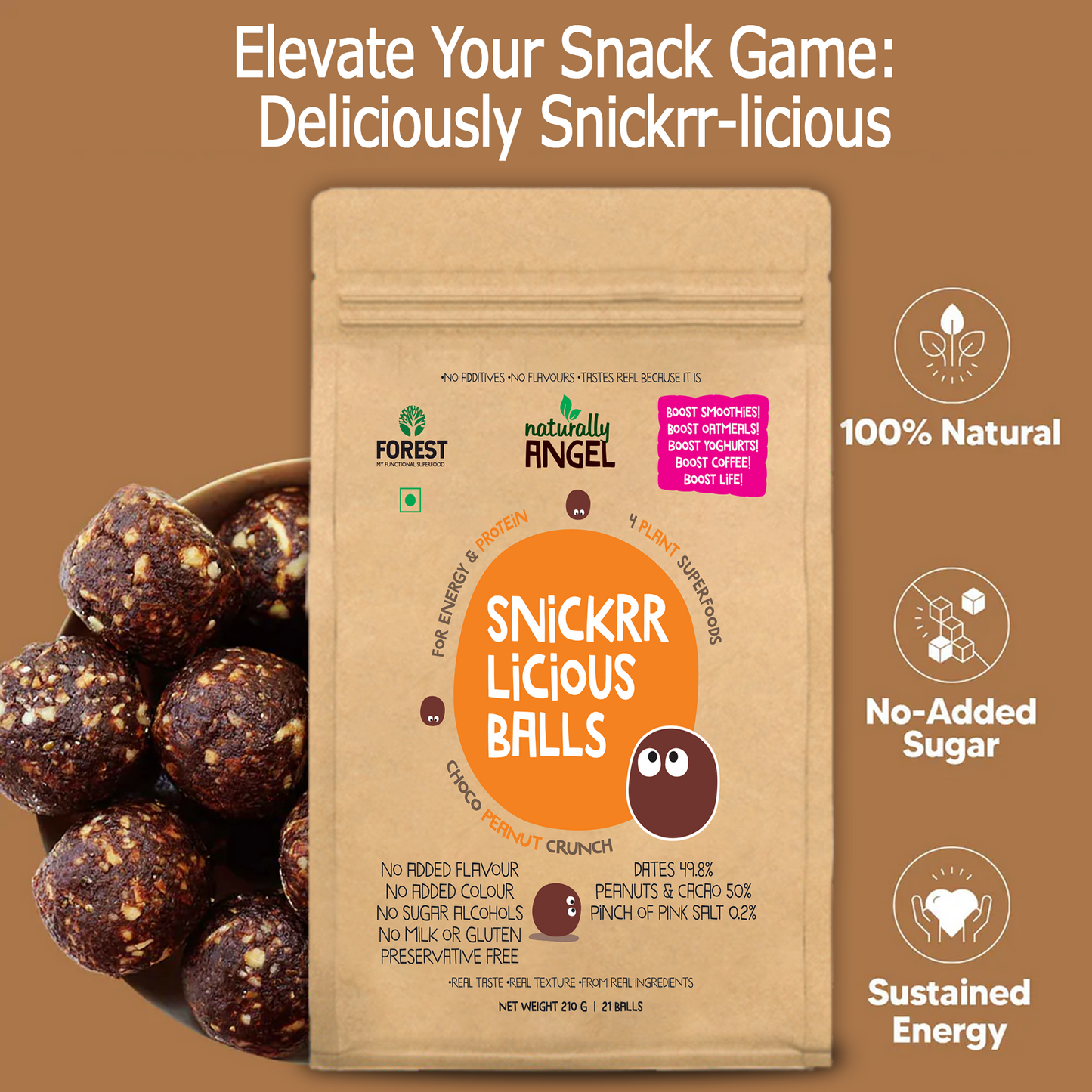 Snickrr Licious Balls Pack of 21 Balls