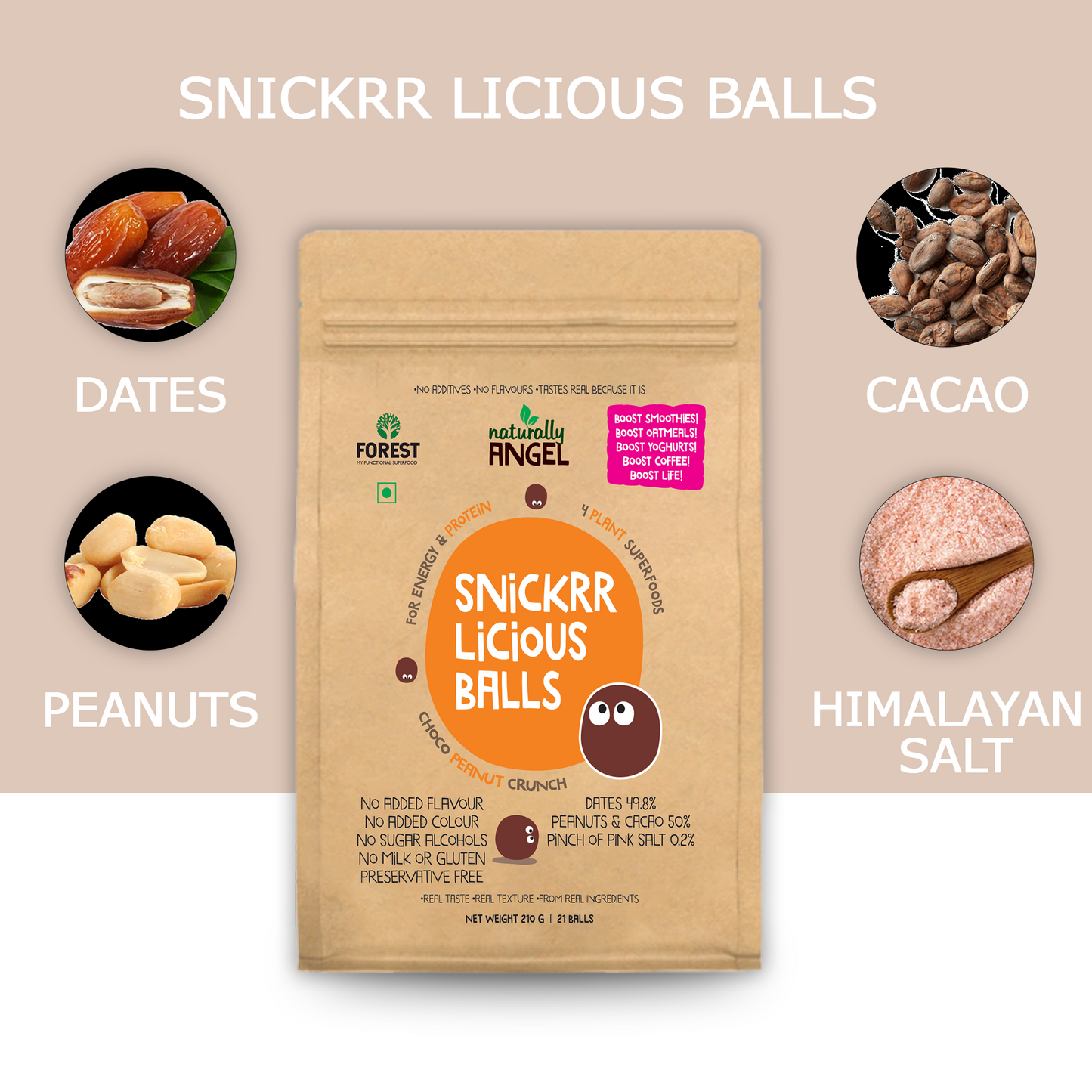 Snickrr Licious Balls Pack of 21 Balls