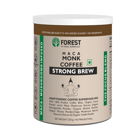  Maca Monk Coffee Strong Brew - Forest Superfood