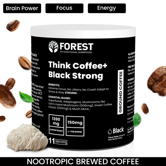 THINK COFFEE + BLACK STRONG